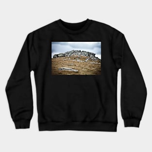 Landscape with Parang mountains in Romania Crewneck Sweatshirt